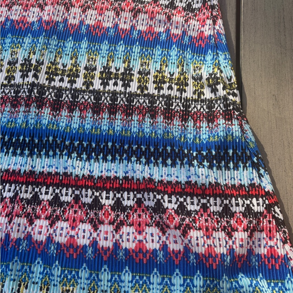 Derek Heart Multicolor Patterned Dress - Picture 6 of 6